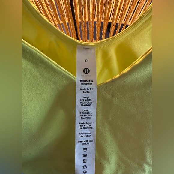 lululemon Align™ Tank Top Neon Yellow
Light Support, A/B Cup 🔥🔥🔥 NWOT - Picture 6 of 6